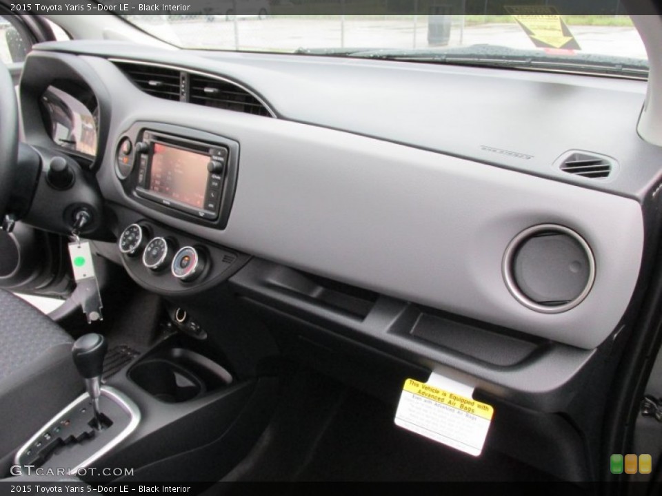 Black Interior Dashboard for the 2015 Toyota Yaris 5-Door LE #102578392