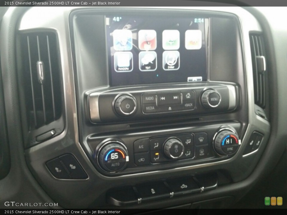 Jet Black Interior Controls for the 2015 Chevrolet Silverado 2500HD LT Crew Cab #102586616