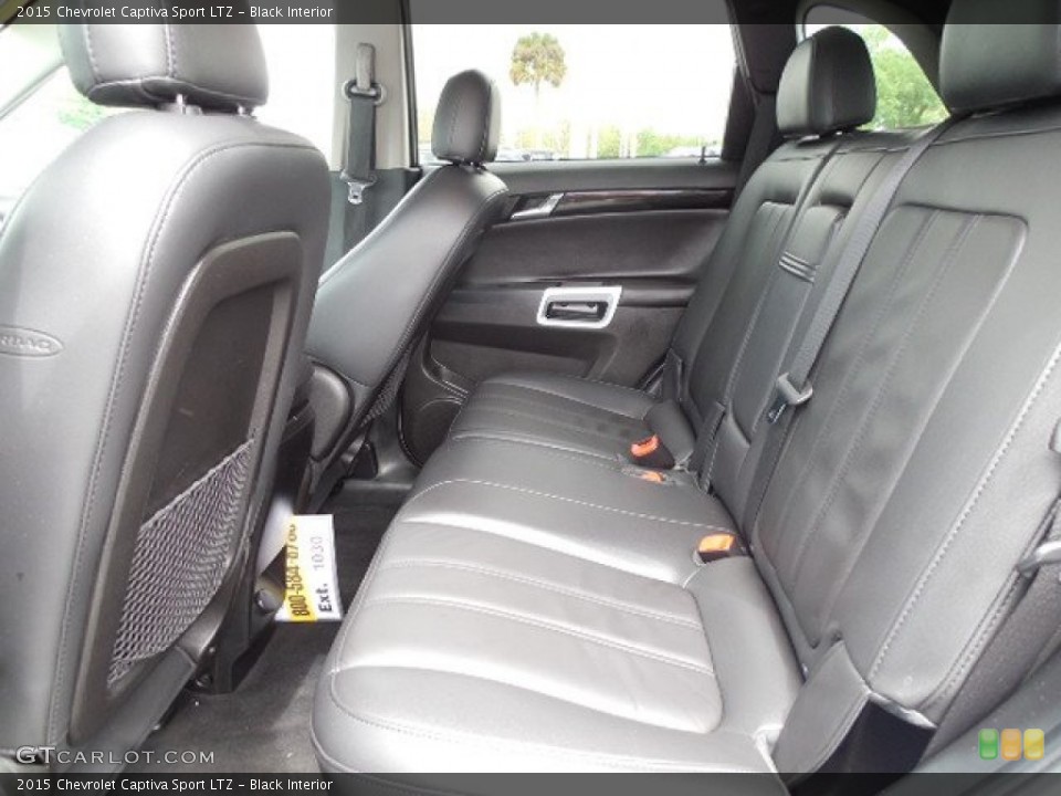 Black Interior Rear Seat for the 2015 Chevrolet Captiva Sport LTZ #102593744