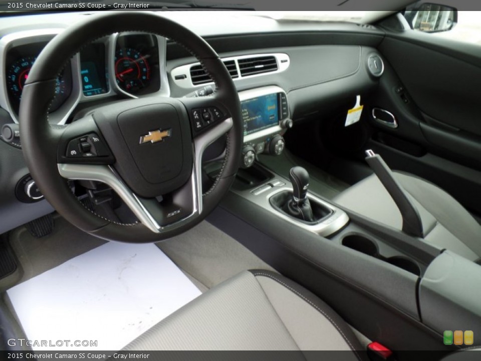 Gray Interior Photo for the 2015 Chevrolet Camaro SS Coupe #102594497