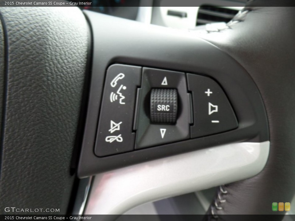 Gray Interior Controls for the 2015 Chevrolet Camaro SS Coupe #102594572