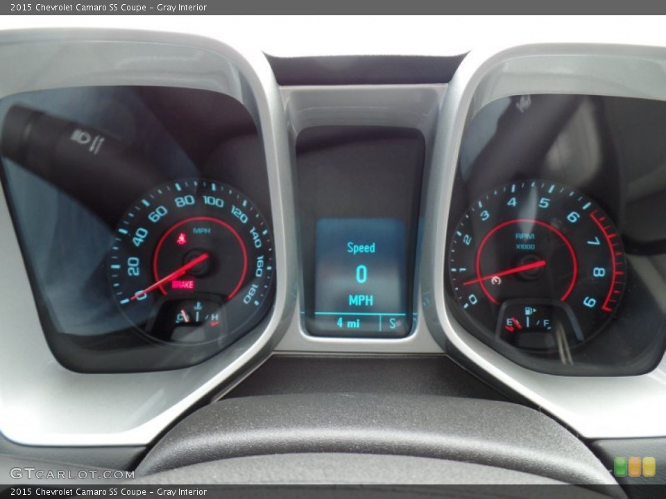 Gray Interior Gauges for the 2015 Chevrolet Camaro SS Coupe #102594638