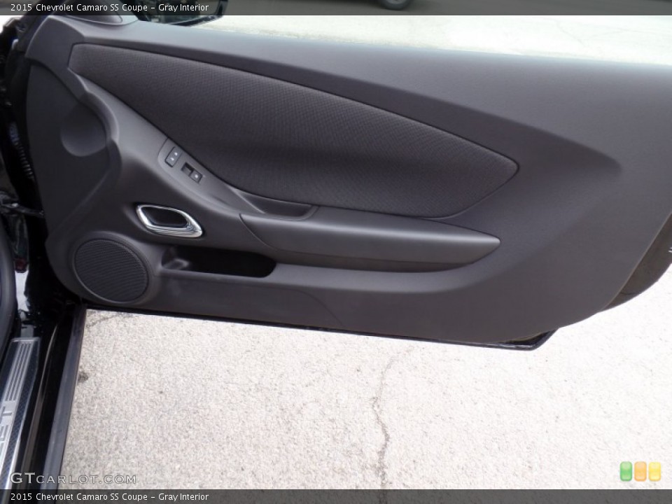Gray Interior Door Panel for the 2015 Chevrolet Camaro SS Coupe #102595202