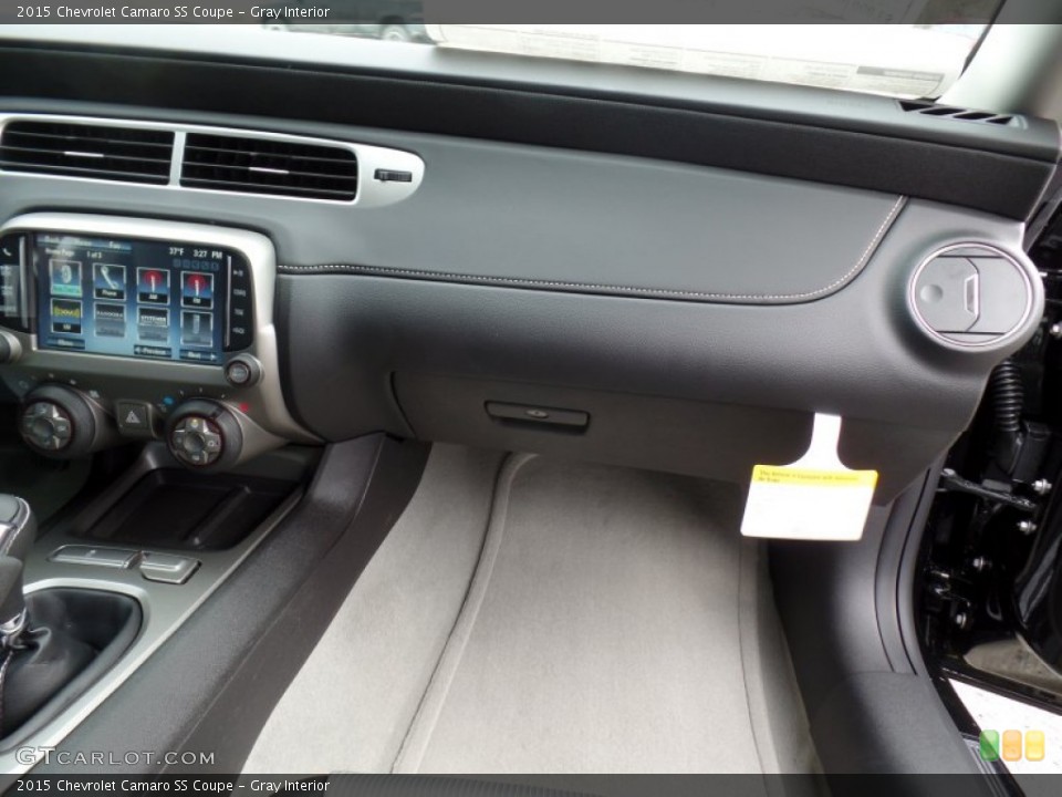 Gray Interior Dashboard for the 2015 Chevrolet Camaro SS Coupe #102595292