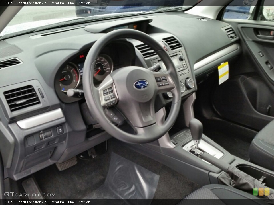 Black Interior Photo for the 2015 Subaru Forester 2.5i Premium #102600929
