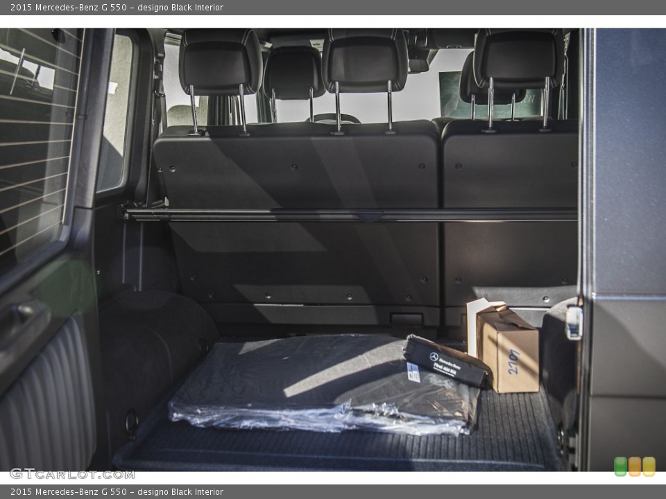designo Black Interior Trunk for the 2015 Mercedes-Benz G 550 #102602678