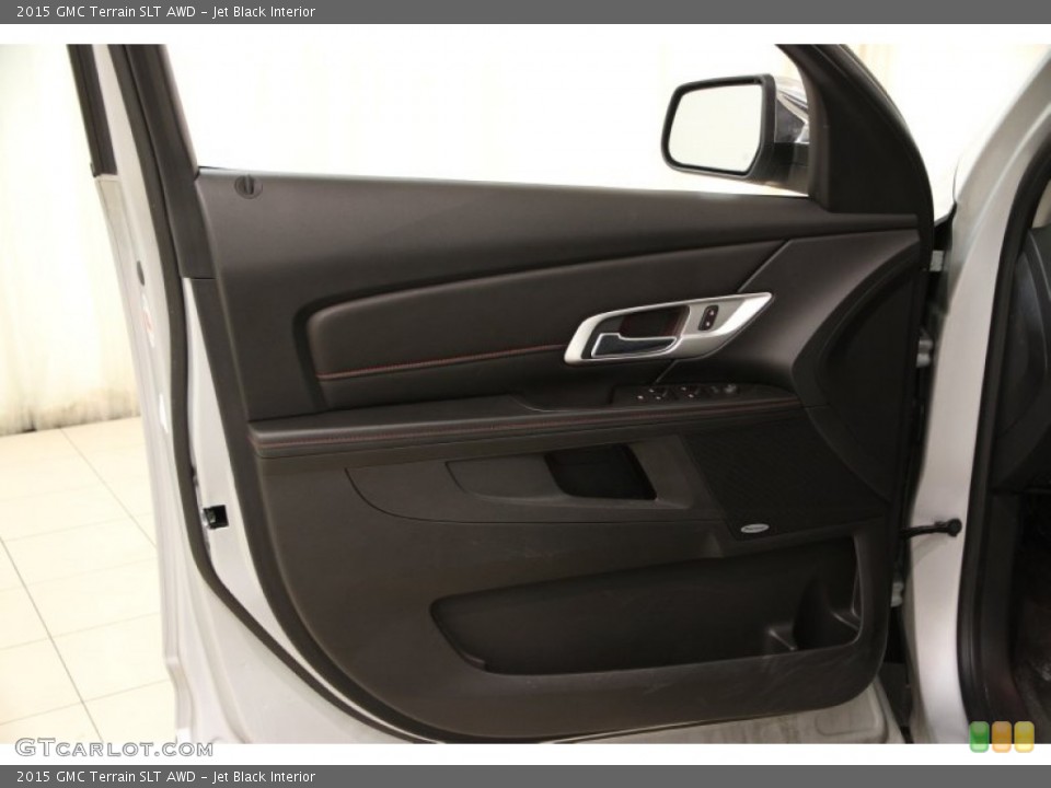 Jet Black Interior Door Panel for the 2015 GMC Terrain SLT AWD #102605957