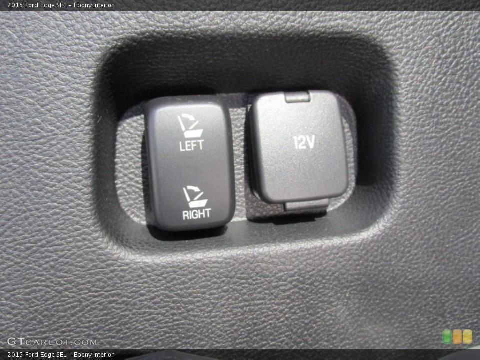 Ebony Interior Controls for the 2015 Ford Edge SEL #102612964