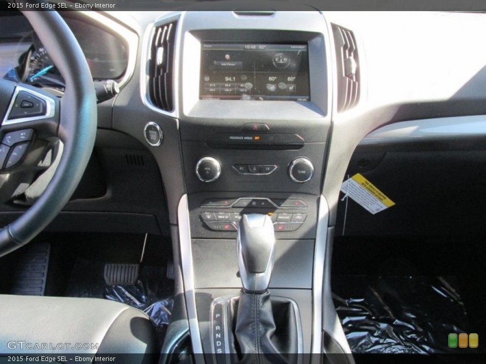 Ebony Interior Controls for the 2015 Ford Edge SEL #102613082