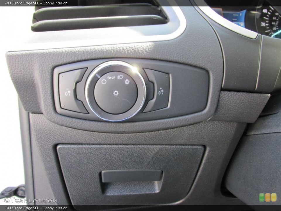 Ebony Interior Controls for the 2015 Ford Edge SEL #102613166