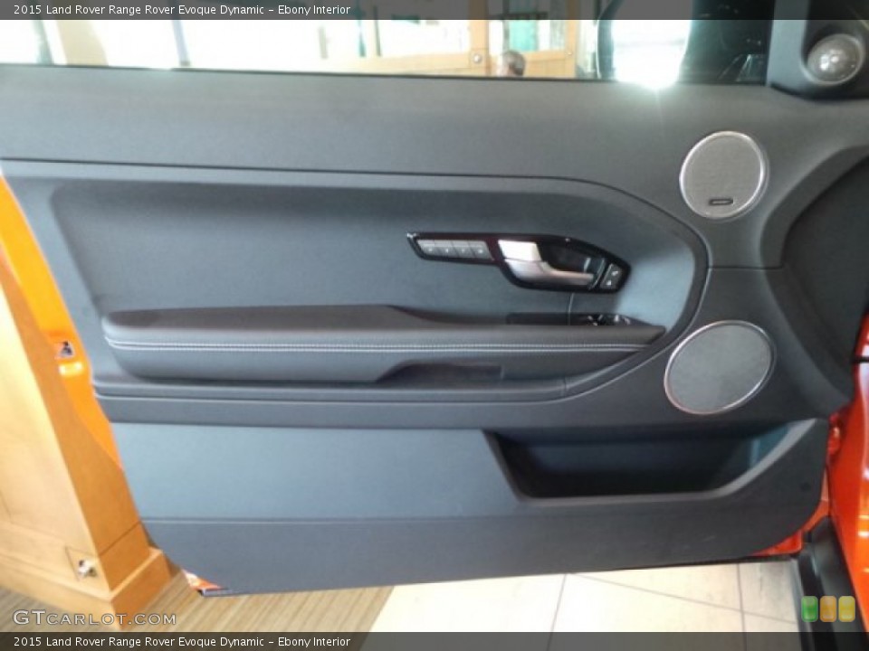 Ebony Interior Door Panel for the 2015 Land Rover Range Rover Evoque Dynamic #102623281