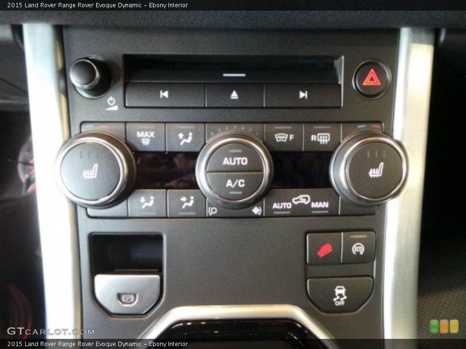 Ebony Interior Controls for the 2015 Land Rover Range Rover Evoque Dynamic #102623497