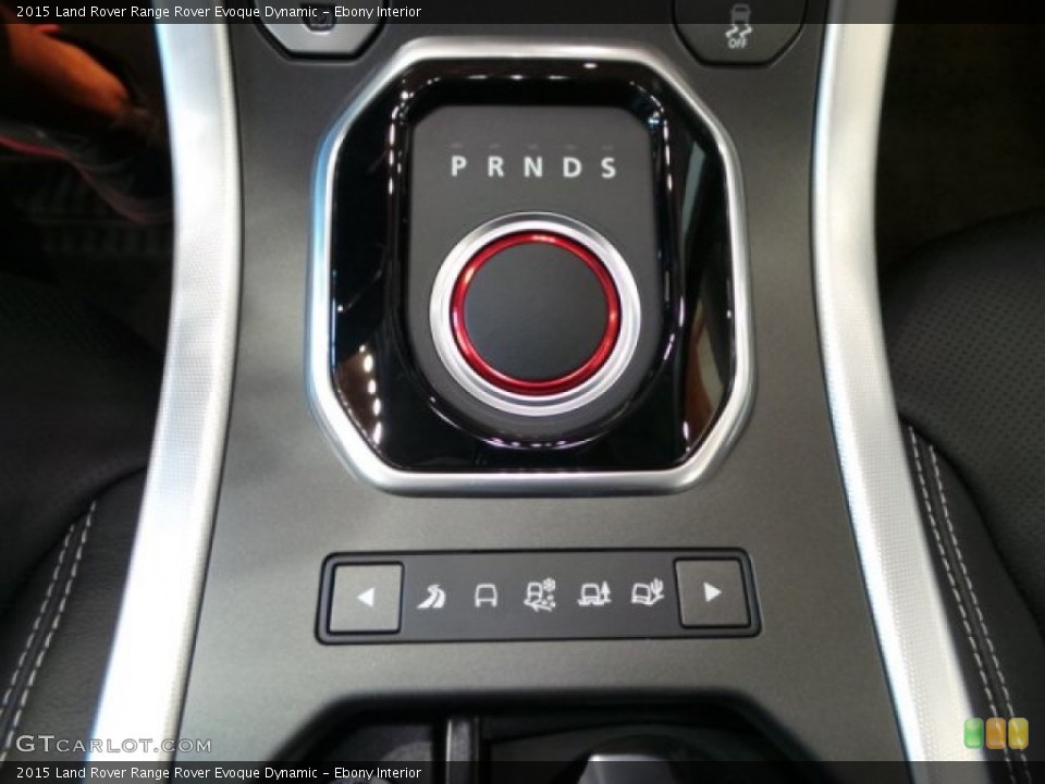 Ebony Interior Transmission for the 2015 Land Rover Range Rover Evoque Dynamic #102624169