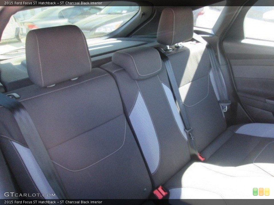 ST Charcoal Black Interior Rear Seat for the 2015 Ford Focus ST Hatchback #102624556