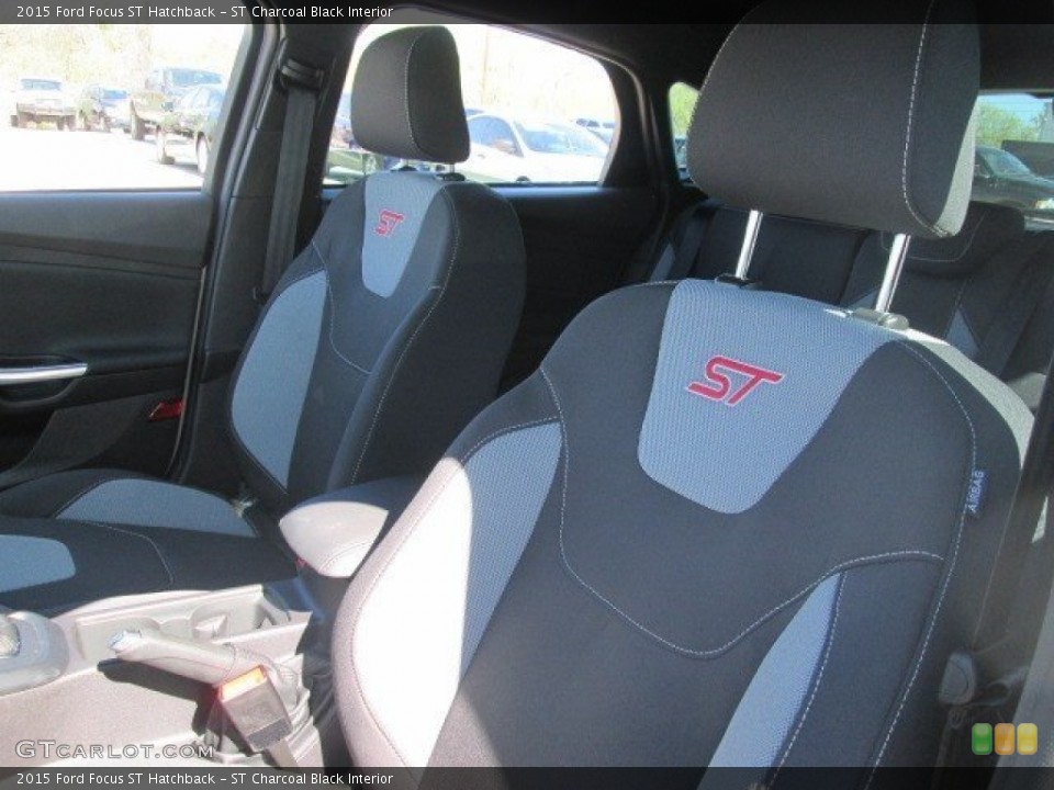 ST Charcoal Black Interior Photo for the 2015 Ford Focus ST Hatchback #102624790
