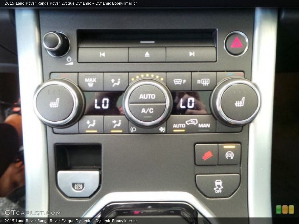 Dynamic Ebony Interior Controls for the 2015 Land Rover Range Rover Evoque Dynamic #102626305