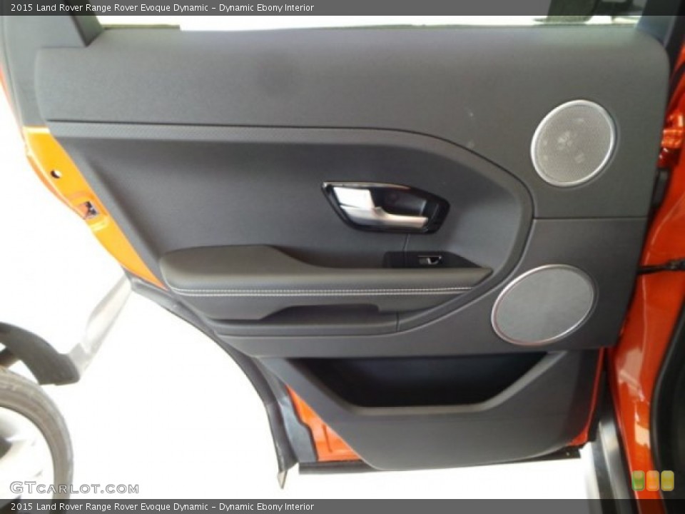 Dynamic Ebony Interior Door Panel for the 2015 Land Rover Range Rover Evoque Dynamic #102626352