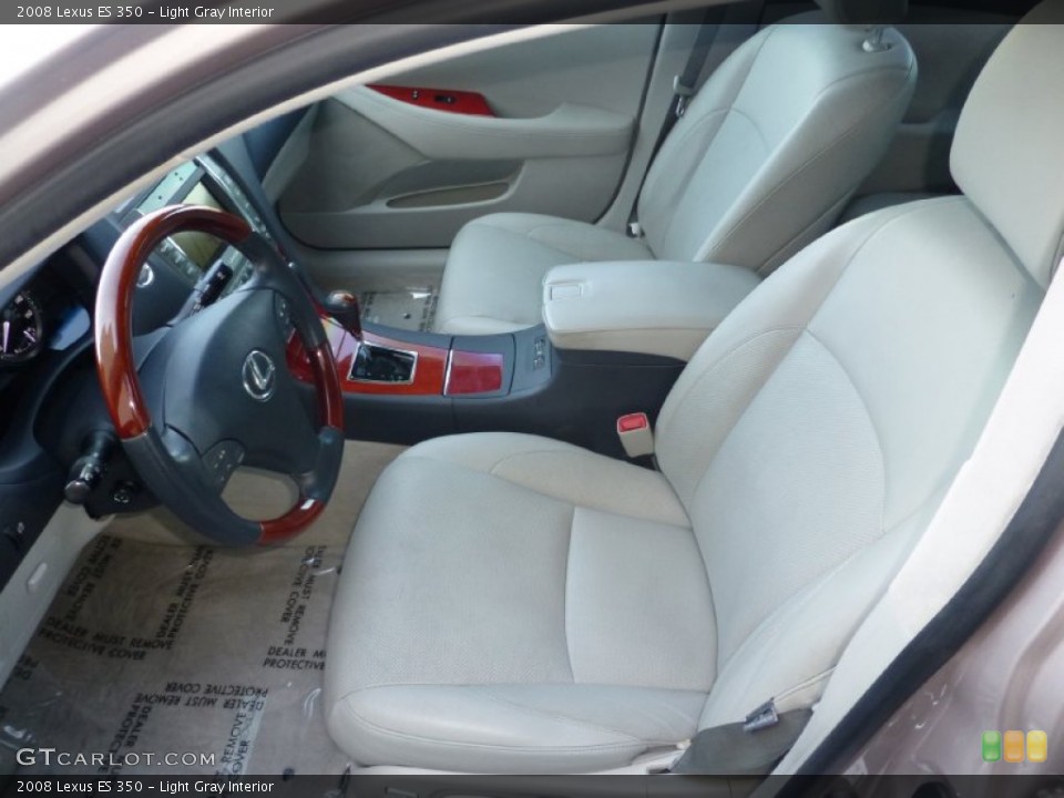 Light Gray Interior Photo for the 2008 Lexus ES 350 #102626689