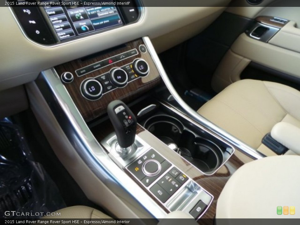 Espresso/Almond Interior Controls for the 2015 Land Rover Range Rover Sport HSE #102626808