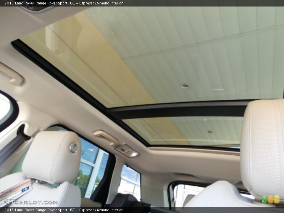 Espresso/Almond Interior Sunroof for the 2015 Land Rover Range Rover Sport HSE #102626848