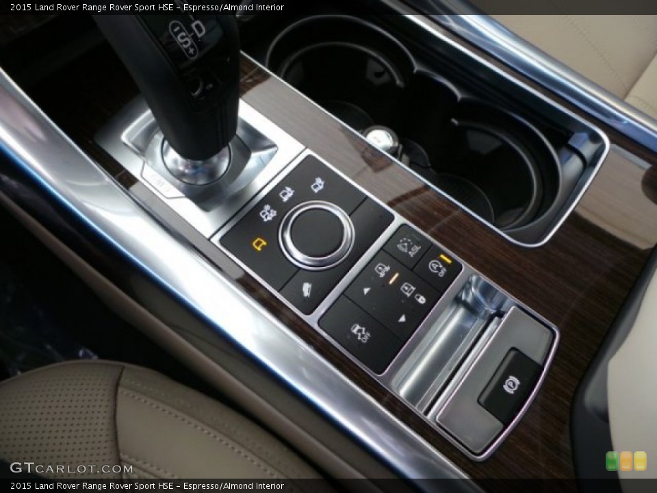 Espresso/Almond Interior Controls for the 2015 Land Rover Range Rover Sport HSE #102626953