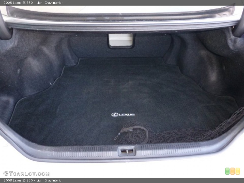 Light Gray Interior Trunk for the 2008 Lexus ES 350 #102627049