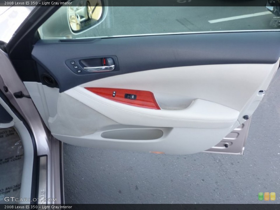 Light Gray Interior Door Panel for the 2008 Lexus ES 350 #102627106
