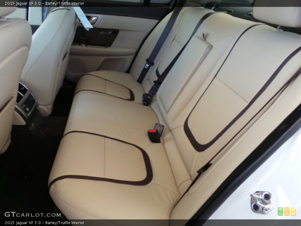 Barley/Truffle Interior Rear Seat for the 2015 Jaguar XF 3.0 #102630064