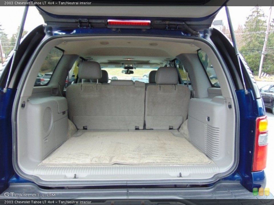 Tan/Neutral Interior Trunk for the 2003 Chevrolet Tahoe LT 4x4 #102630326