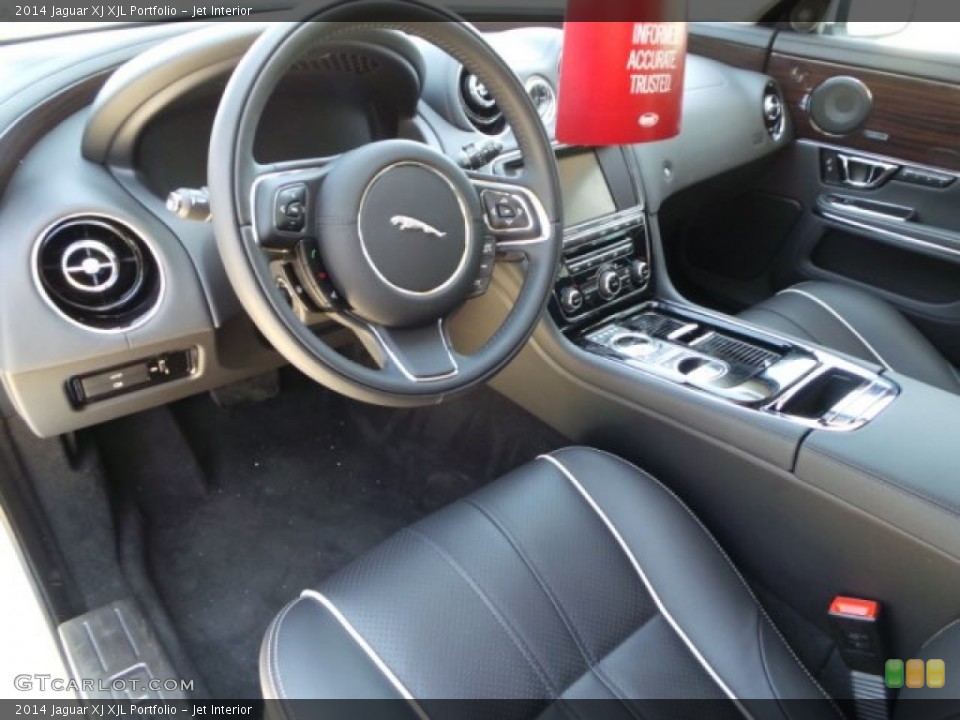 Jet Interior Prime Interior for the 2014 Jaguar XJ XJL Portfolio #102630756