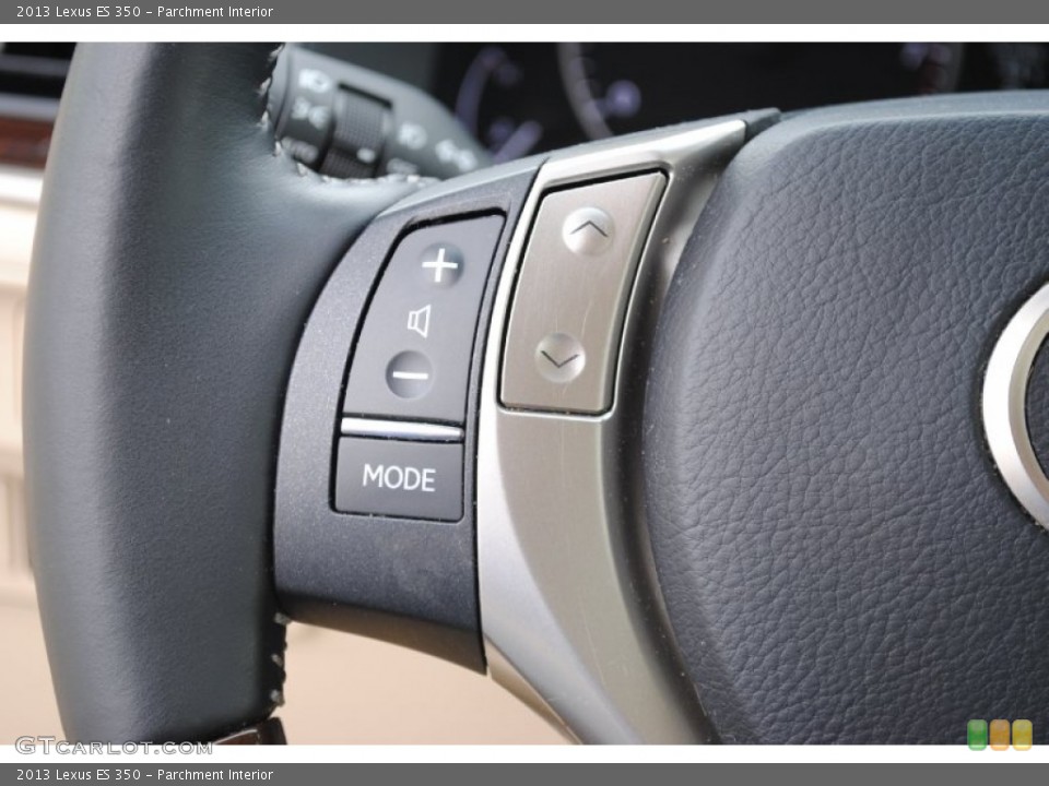 Parchment Interior Controls for the 2013 Lexus ES 350 #102631177