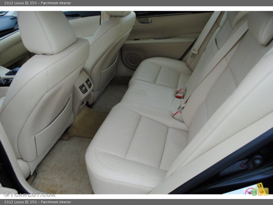 Parchment Interior Rear Seat for the 2013 Lexus ES 350 #102631351