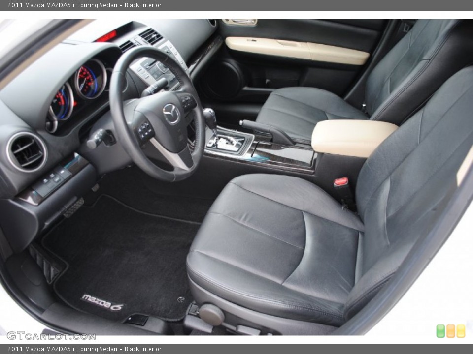 Black Interior Photo for the 2011 Mazda MAZDA6 i Touring Sedan #102631663