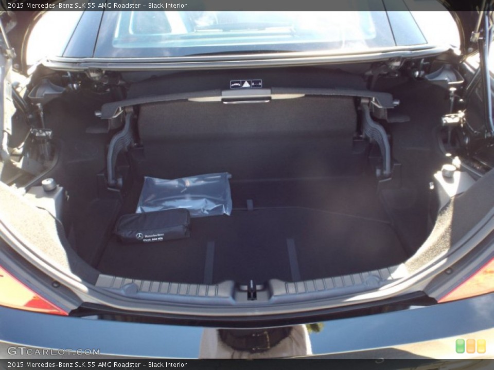Black Interior Trunk for the 2015 Mercedes-Benz SLK 55 AMG Roadster #102633106