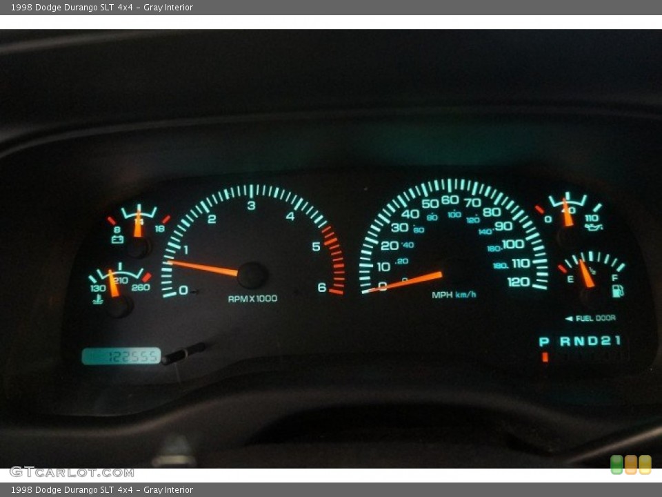 Gray Interior Gauges for the 1998 Dodge Durango SLT 4x4 #102636289