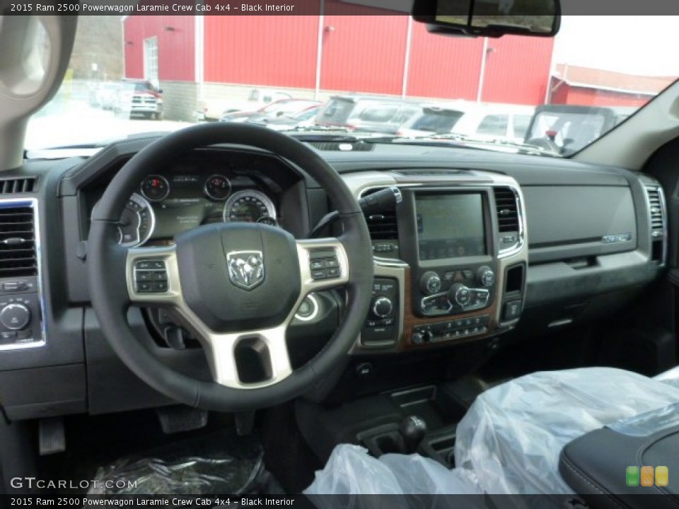 Black Interior Dashboard for the 2015 Ram 2500 Powerwagon Laramie Crew Cab 4x4 #102638675
