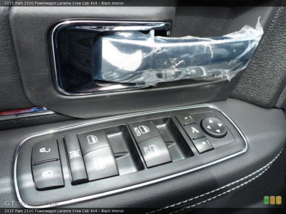 Black Interior Controls for the 2015 Ram 2500 Powerwagon Laramie Crew Cab 4x4 #102638699