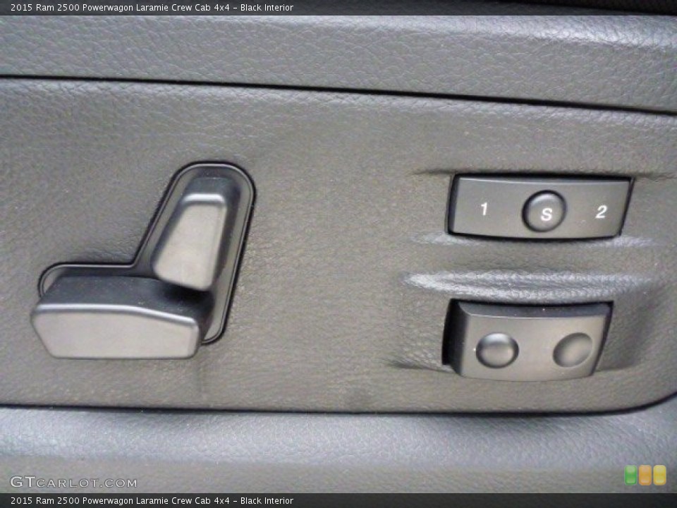 Black Interior Controls for the 2015 Ram 2500 Powerwagon Laramie Crew Cab 4x4 #102638735