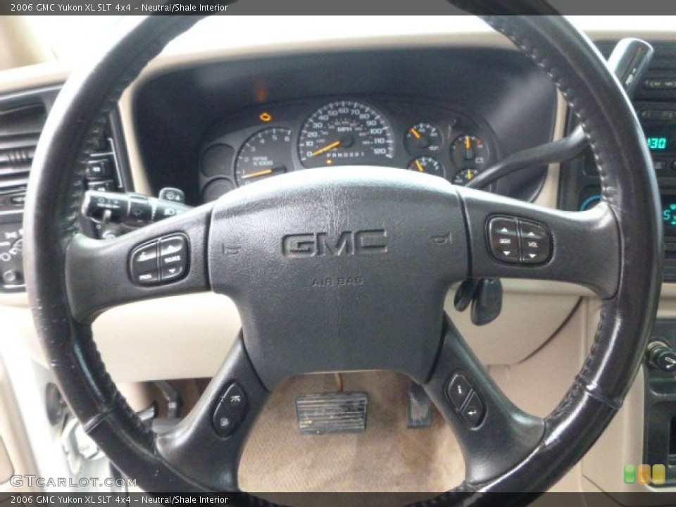 Neutral/Shale Interior Steering Wheel for the 2006 GMC Yukon XL SLT 4x4 #102640082