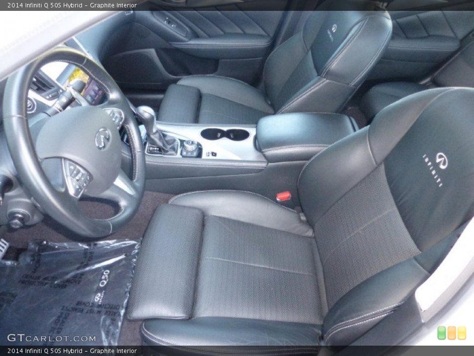Graphite Interior Photo for the 2014 Infiniti Q 50S Hybrid #102641942