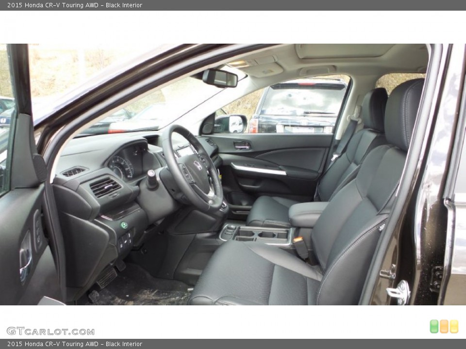 Black Interior Photo for the 2015 Honda CR-V Touring AWD #102647239