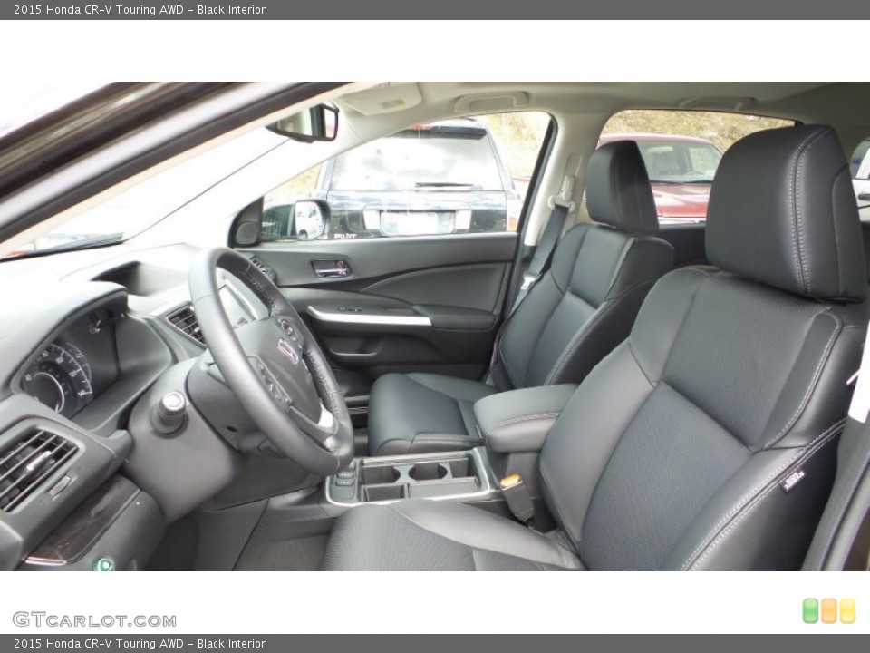 Black Interior Front Seat for the 2015 Honda CR-V Touring AWD #102647257