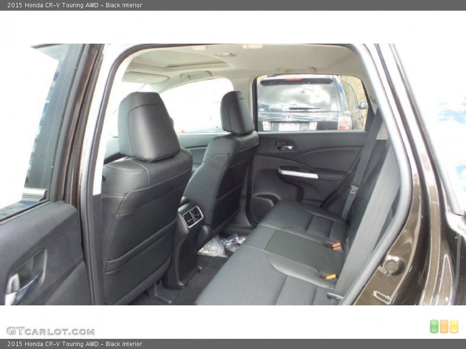 Black Interior Rear Seat for the 2015 Honda CR-V Touring AWD #102647275