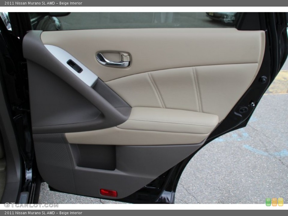 Beige Interior Door Panel for the 2011 Nissan Murano SL AWD #102650425