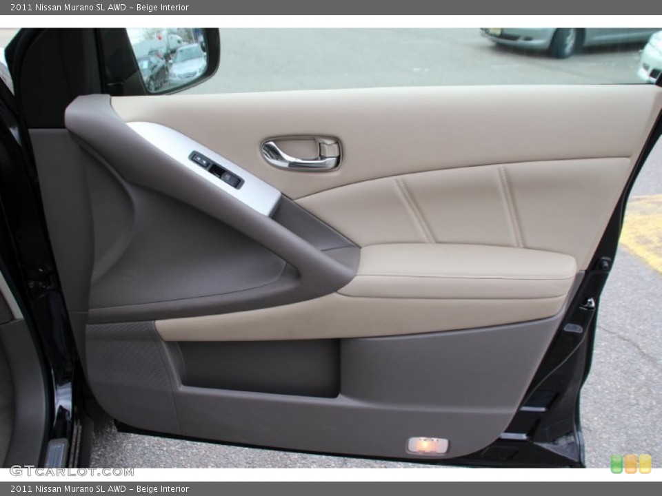 Beige Interior Door Panel for the 2011 Nissan Murano SL AWD #102650482