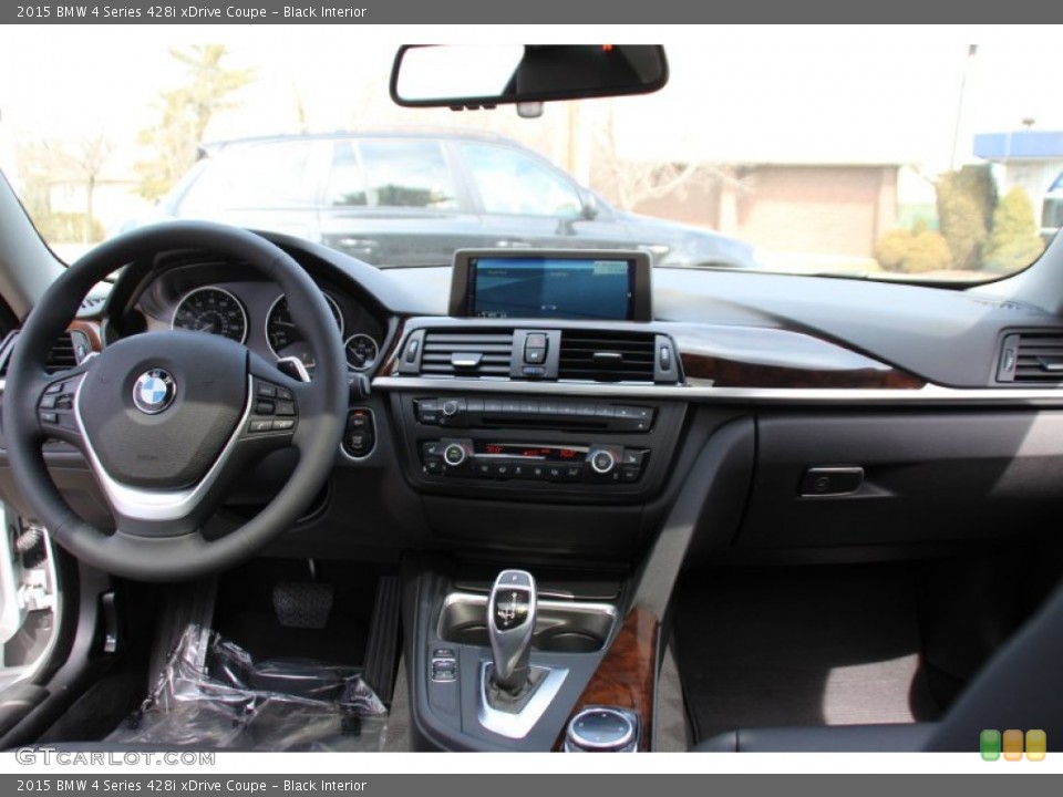 Black Interior Dashboard for the 2015 BMW 4 Series 428i xDrive Coupe #102650518