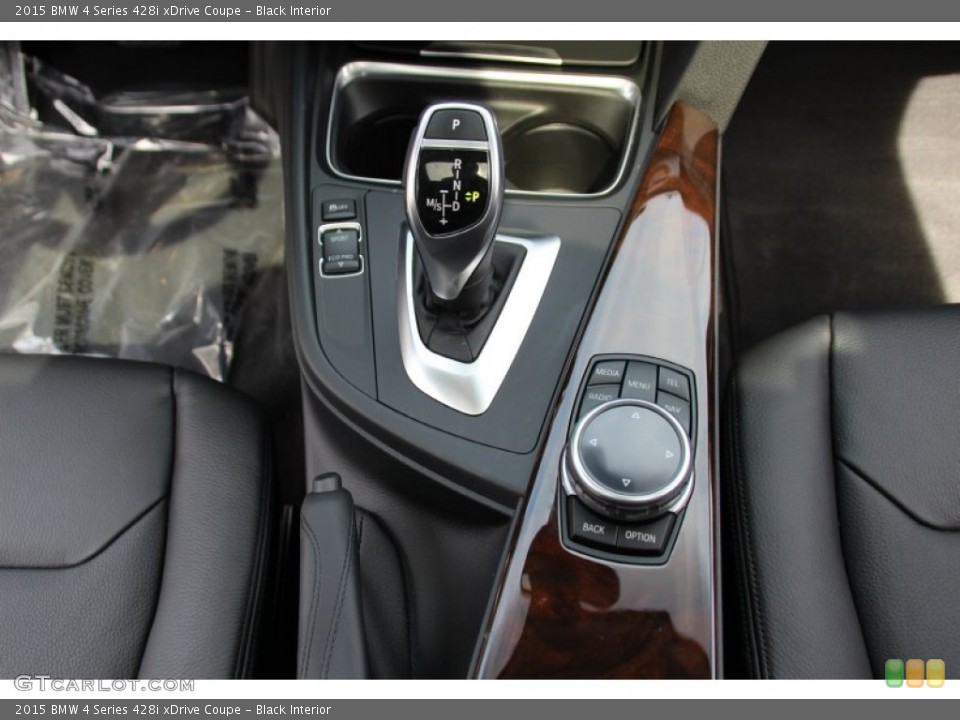 Black Interior Controls for the 2015 BMW 4 Series 428i xDrive Coupe #102650581