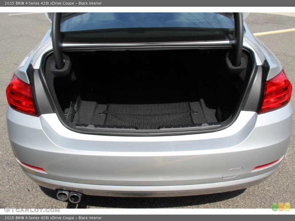 Black Interior Trunk for the 2015 BMW 4 Series 428i xDrive Coupe #102650760