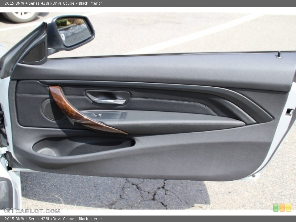 Black Interior Door Panel for the 2015 BMW 4 Series 428i xDrive Coupe #102650821