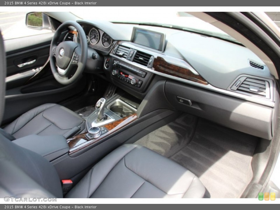 Black Interior Dashboard for the 2015 BMW 4 Series 428i xDrive Coupe #102650860
